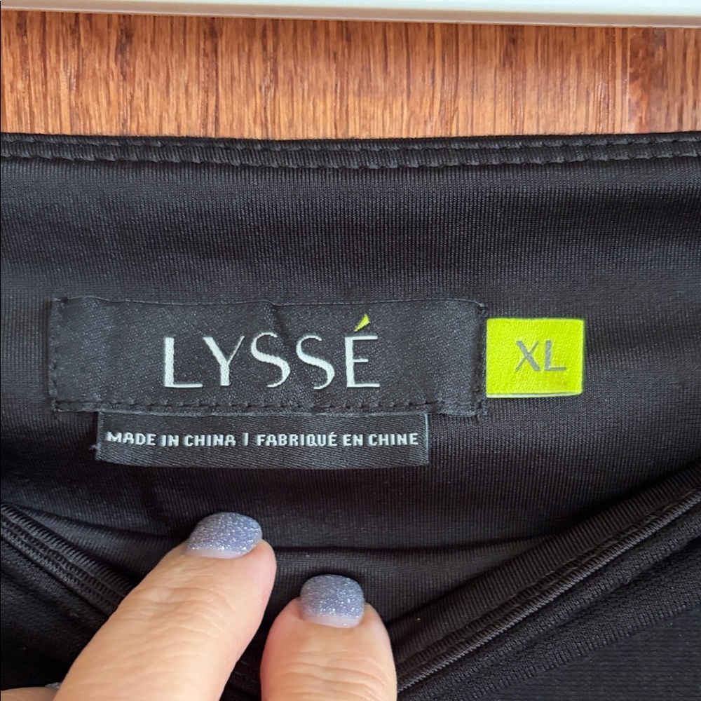 Lysse High-Waist Leggings with Wide Waistband - Picture 2 of 6